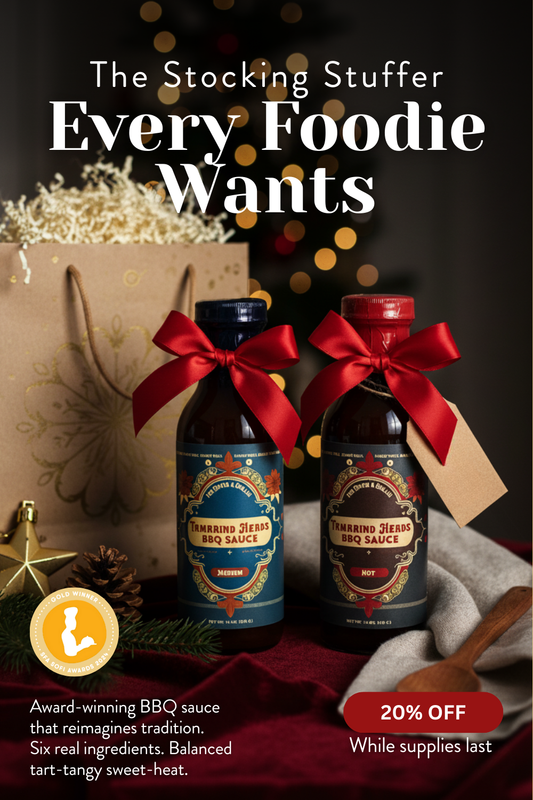 Tamarind Heads BBQ Sauce Holiday 2-Pack