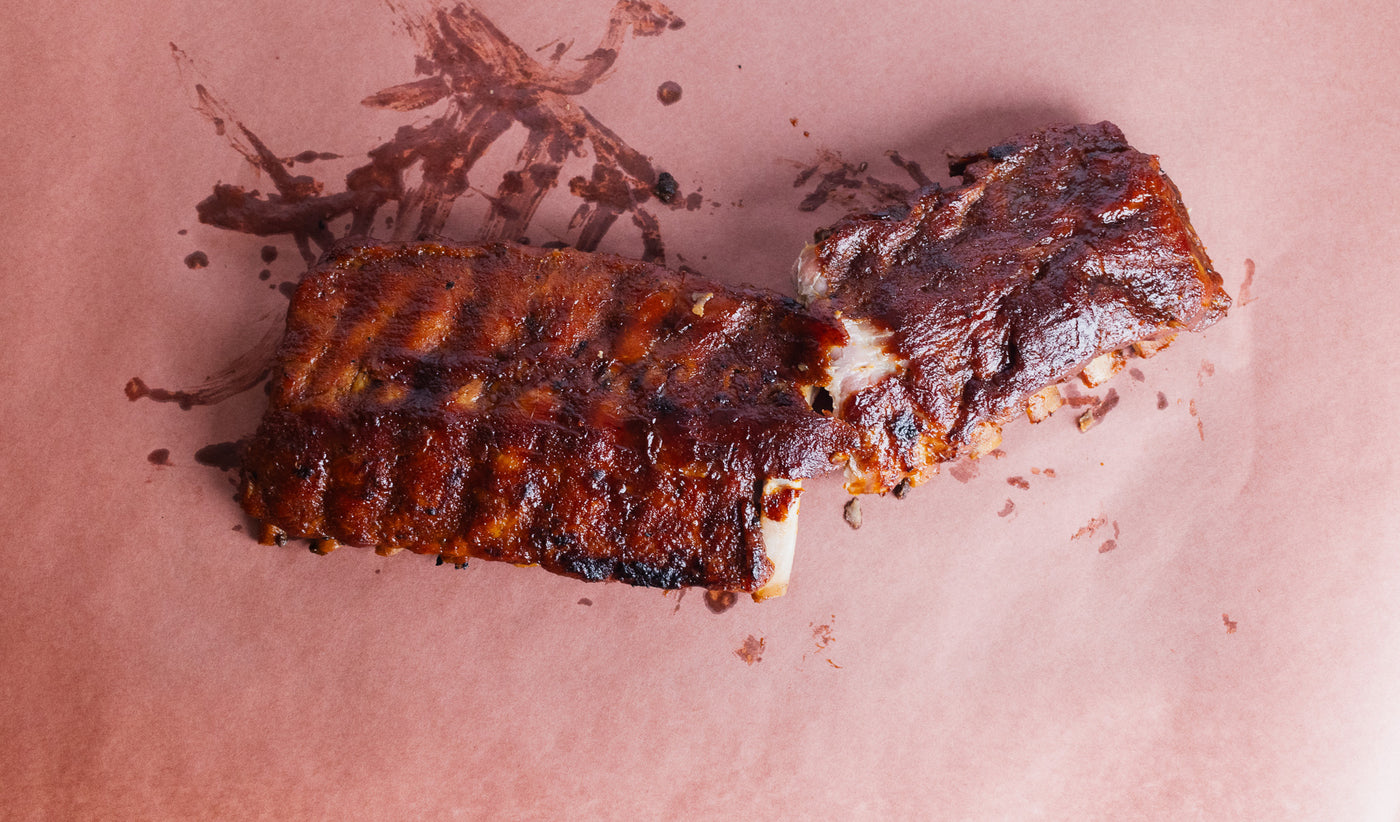 TAMARIND-GLAZED BABY BACK RIBS