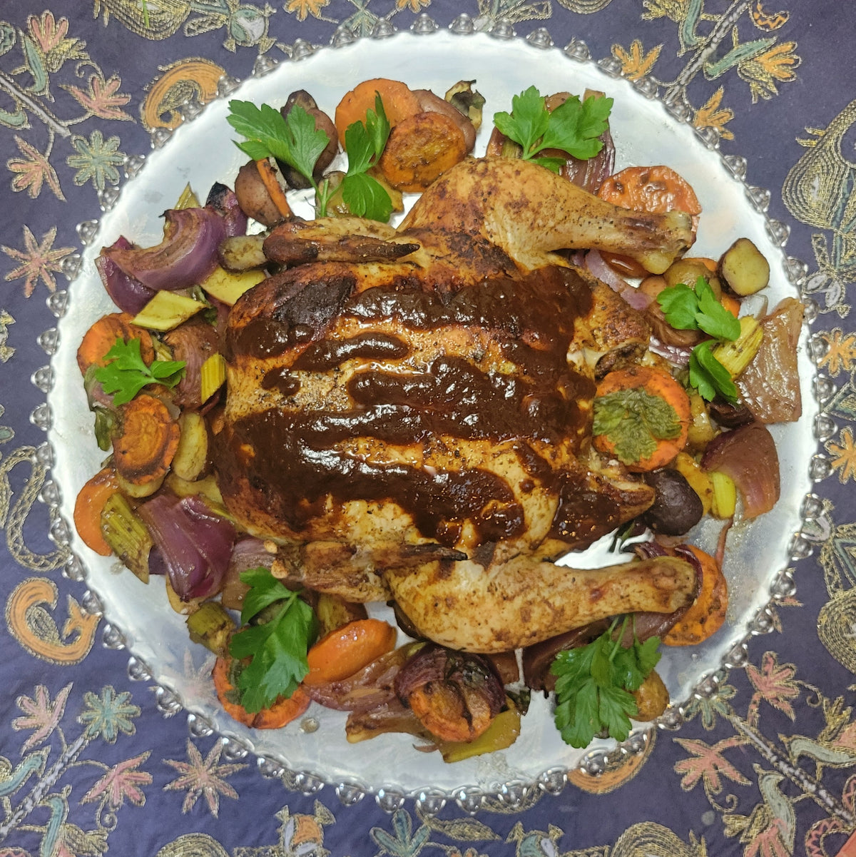QUARTERED ROASTED CHICKEN